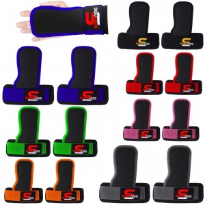 Weight Lifting Hooks Reverse Grips Training Gym Straps Gloves Wrist Su –  SAWANS